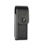 Translation missing: en.Leather Box Sheath Black 4.2" Front