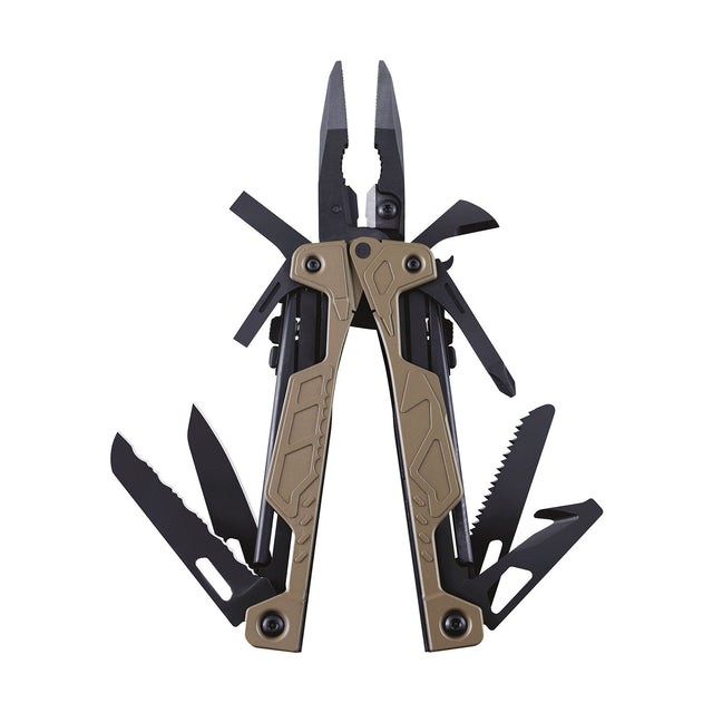 Translation missing: en.Coyote Tan OHT open in fanned position